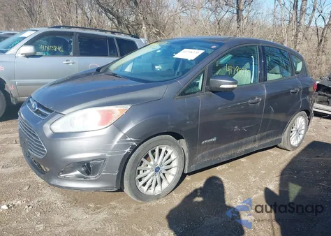 2013 Ford C-Max Hybrid Se z USA, uszkodzony, nr VIN 1FADP5AU6DL544072